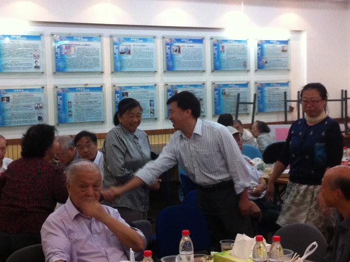 副董事长刘昌胜在现场